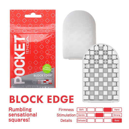 Borde de bloque Tenga de bolsillo