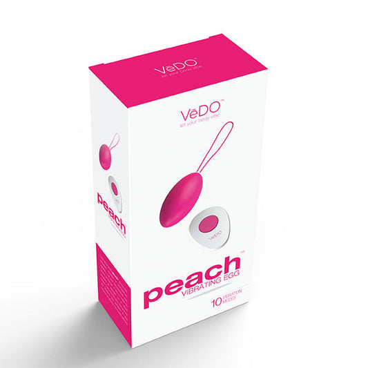 Vedo Vibrador Huevo Melocotón Foxy Rosa