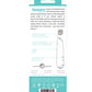 Vedo Boom Vibrador Calentamiento Recargable Tease Me Turquesa