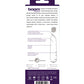 Vedo Boom Vibrador Calentamiento Recargable Morado Profundo