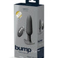 Vedo Bump Plus Vibrador anal con control remoto recargable Solo negro