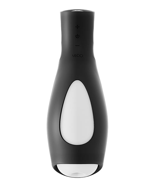 Vedo Torpedo Stroker Recargable Solo Negro Con Funda Luminosa