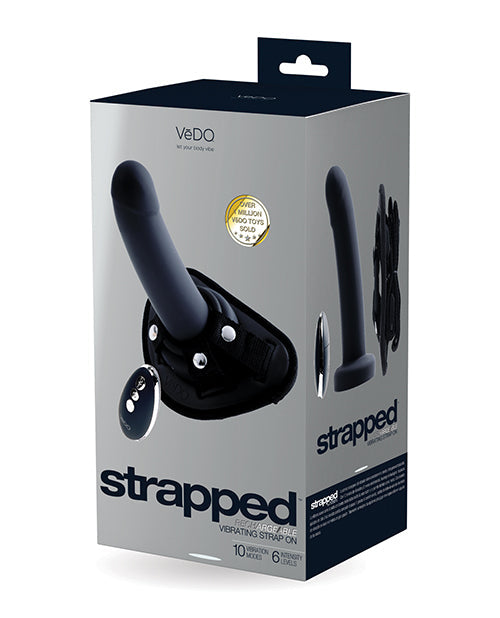 Correa recargable Vedo Strapped en solo negro