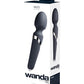Vedo Wanda Vibrador Varita Recargable Solo Negro