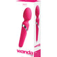 Vedo Wanda Varita Vibradora Recargable Foxy Rosa
