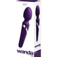 Vedo Wanda Varita Vibradora Recargable Morado Profundo