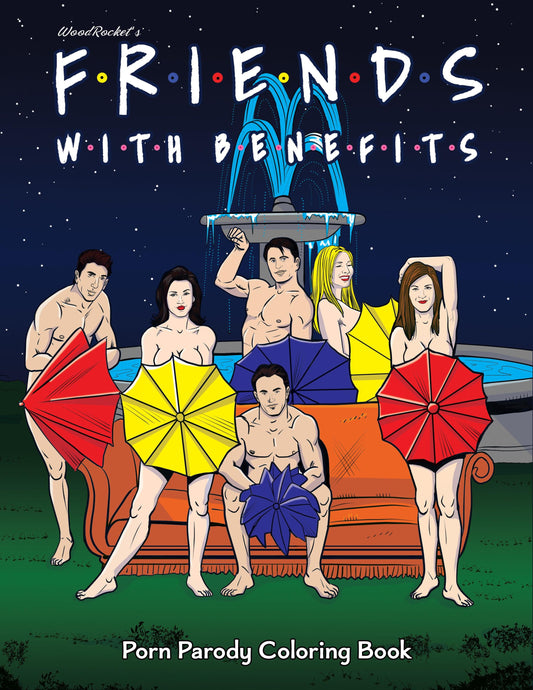 Libro para colorear de parodia porno de amigos