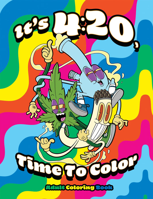 Es 420 Libro para colorear Hora de colorear
