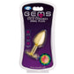 Golden Gem Anal Plug