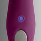 Estimulador giratorio y vibratorio de doble función Cloud 9 Swirl Touch Plum