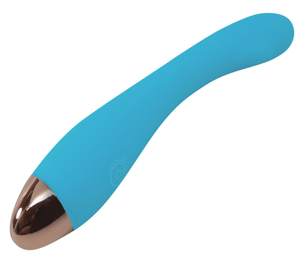 Cloud 9 Health &amp; Wellness Punto G recargable Slim 8 pulgadas Motor único Aqua Blue