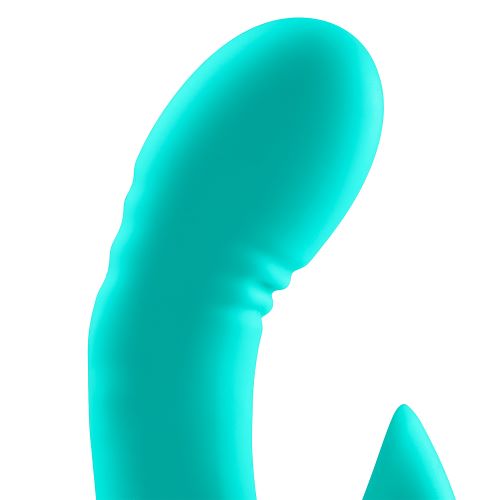 Cloud 9 Pro Sensual Air Touch Vi Come Hither Conejo Verde azulado