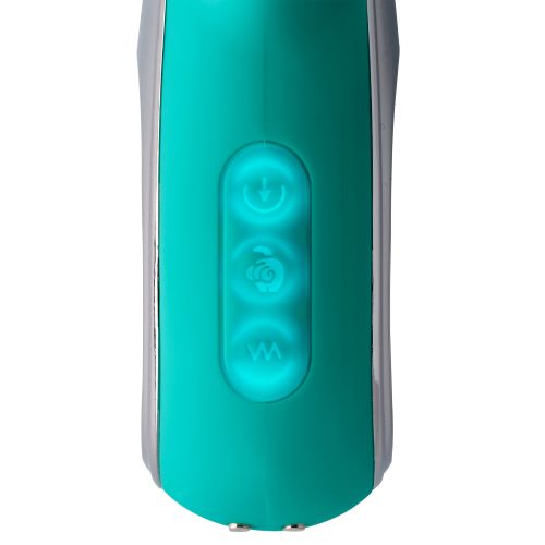 Cloud 9 Pro Sensual Air Touch Vi Come Hither Conejo Verde azulado