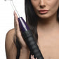 Conjunto de varita violeta relámpago divino
