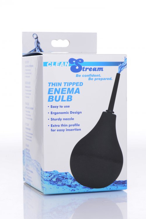 Bombilla de enema de punta fina Cleanstream 225 ml