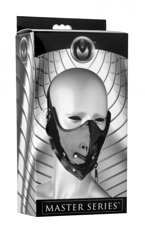 Bozal de boca con cremallera Silent Sentry