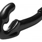 Strap U Revolver Strapless Strap On Dildo Black