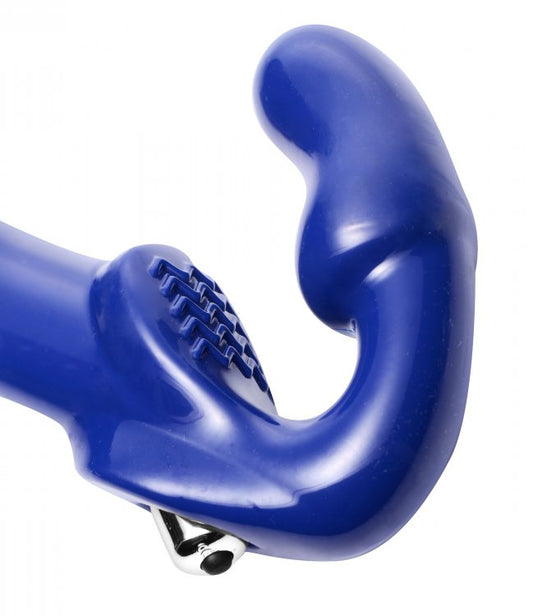 Strap U Revolver Sin Tirantes Correa En Consolador Azul