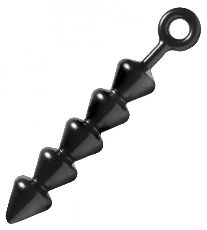 XL Spades Anal Beads by Master Series