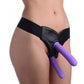 Strap U Tri Play Juego de consolador de silicona de 3 piezas Púrpura