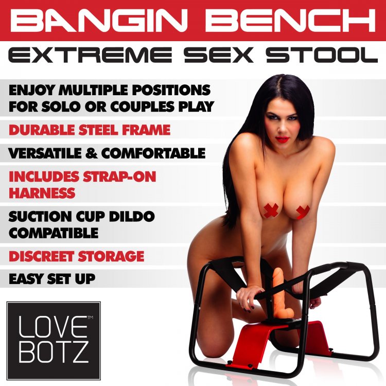 Taburete de placer extremo Lovebotz Bangin' Bench