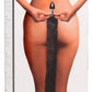 Tailz Extra Long Midnight Mink Tail Metal Anal Plug