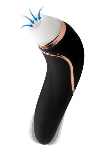 Inmi Shegasm Deluxe Estimulador y Vibrador de Clítoris 2 en 1
