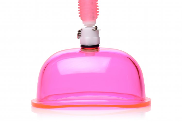 Bomba vaginal Size Matters con copa grande de 5 pulgadas