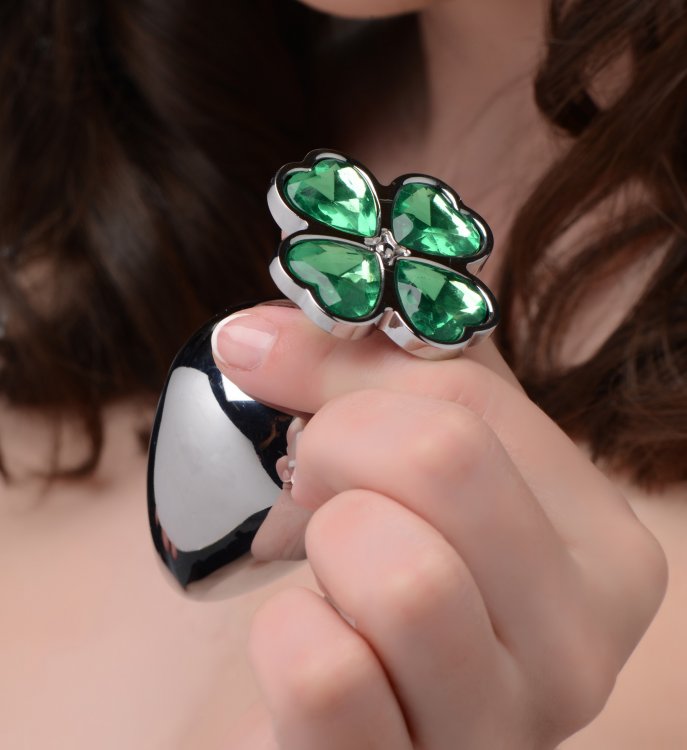 Plug Anal Medio Lucky Clover Gem