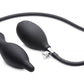 Master Series Dark Inflator Silicone Anal Plug