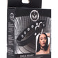 Dark Heart Chrome Heart Choker - Black