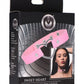 Dark Heart Chrome Heart Choker - Pink