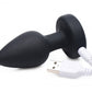 Small LED Vibrating Silicone Plug by Booty Sparks
