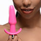 Crystal Clear Curve Suction Butt Plug
