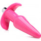 Crystal Clear Curve Suction Butt Plug