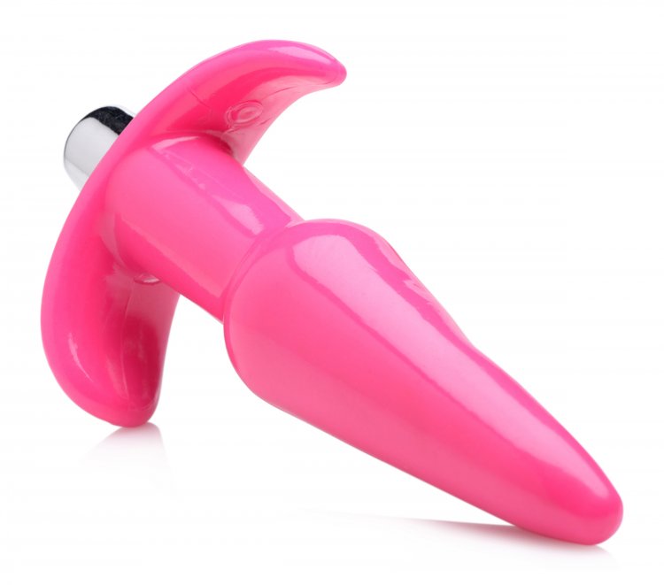 Crystal Clear Curve Suction Butt Plug