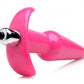 Crystal Clear Curve Suction Butt Plug