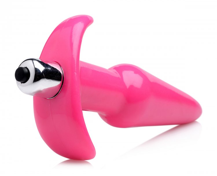 Crystal Clear Curve Suction Butt Plug