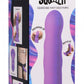 Squeeze-it Silexpan Dildo- Purple