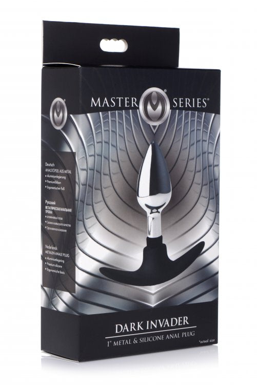 Eclipse Metal & Silicone Small Anal Plug