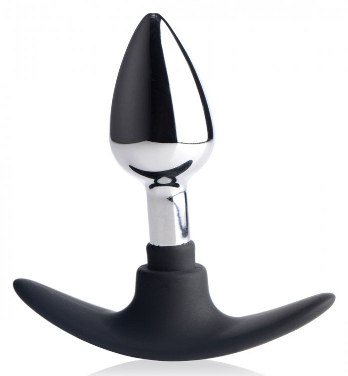 Eclipse Metal & Silicone Small Anal Plug