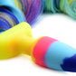 Rainbow Fantasy Unicorn Tail Plug