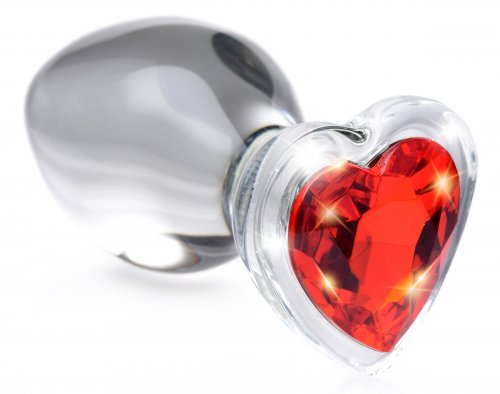 Scarlet Heart Glass Anal Affair (Medium)