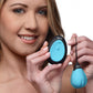 Azure 10x Huevo Vibrador Silicona C/ Mando Azul