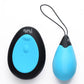 Azure 10x Huevo Vibrador Silicona C/ Mando Azul