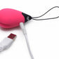 Blush 10x Vibrating Silicone Egg W/ Remote Pink