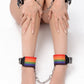 Master Series Kinky Pride Juego de bondage arcoíris