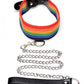 Master Series Kinky Pride Juego de bondage arcoíris