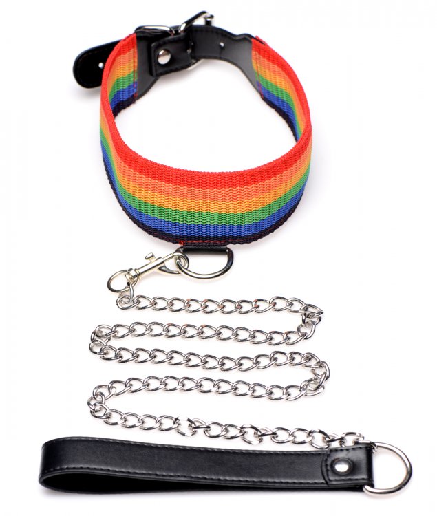 Master Series Kinky Pride Juego de bondage arcoíris