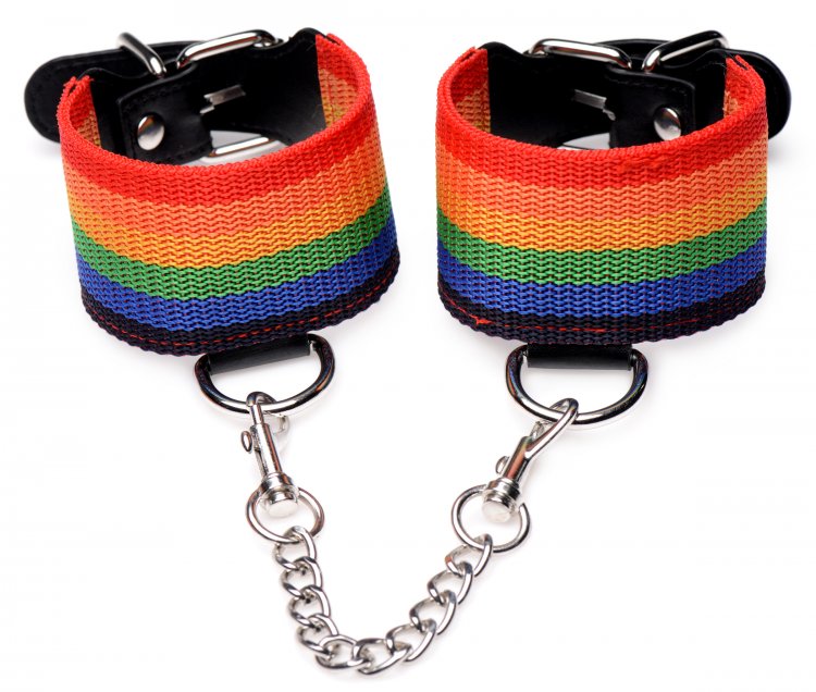 Master Series Kinky Pride Juego de bondage arcoíris